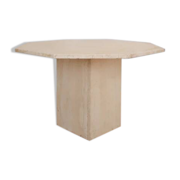 Table à manger en travertin, 1970