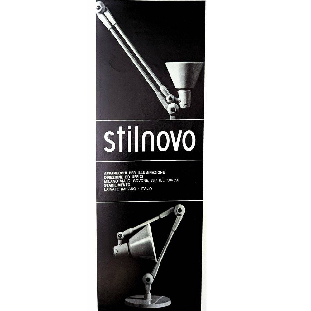 Lampe de table articulée de Stilnovo, années 1960