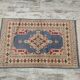 Handmade wool and silk Persian rug