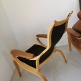 Pair of vintage Scandinavian armchairs
