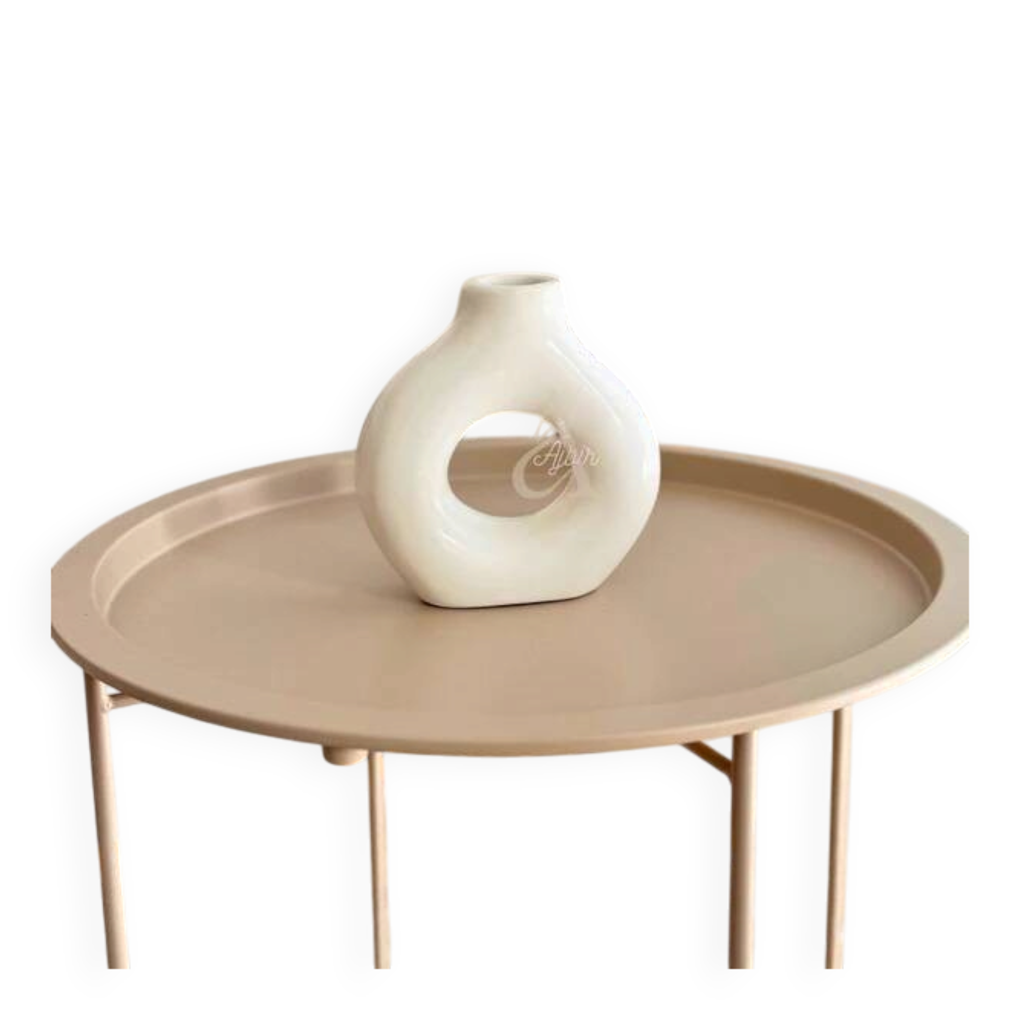 Matte white mini Tafoukt vase