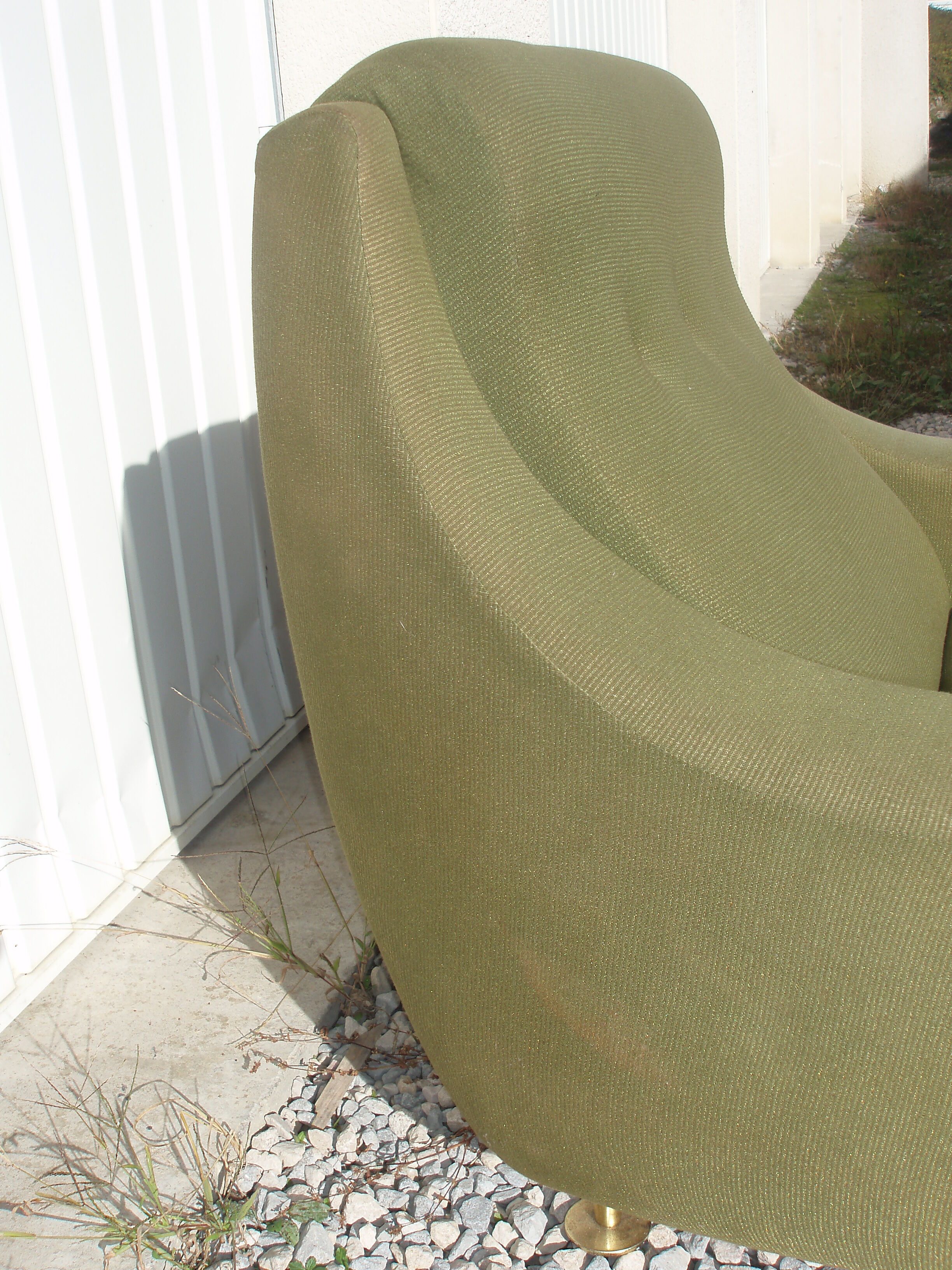 Fauteuil vintage en tissu