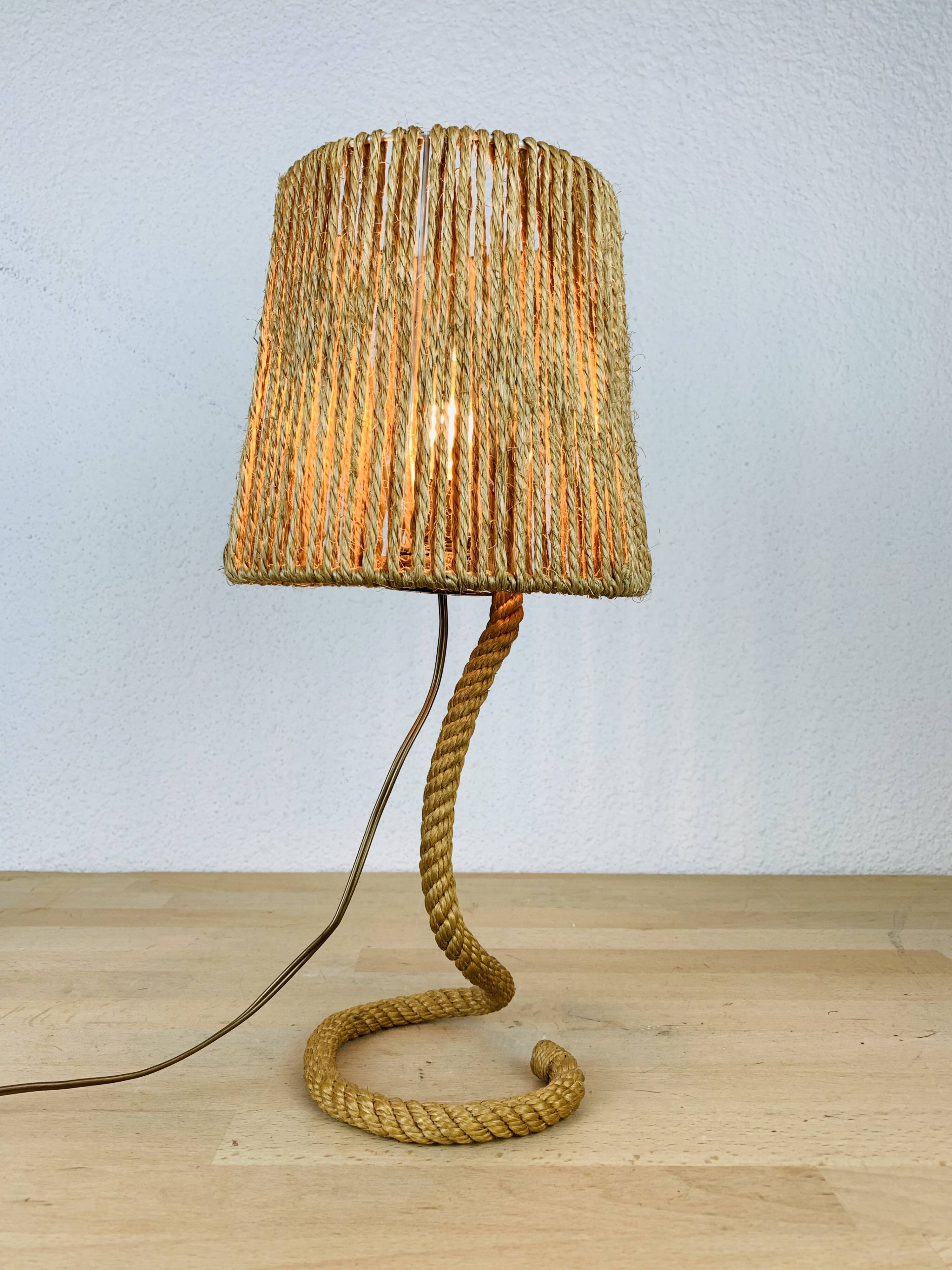 50s rope lamp