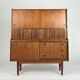 Danish teak highboard cabinet by Johannes Andersen 1960s