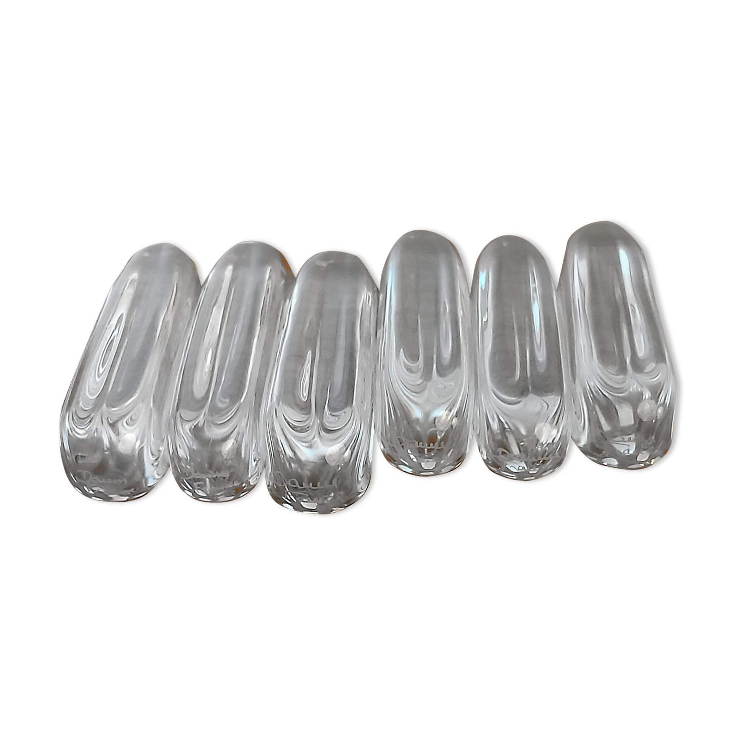 Porte-couteaux En Verre Transparent – Dimensions 7,9 X 2 X 2 Cm – Léger (env. 56 G), Design Cristal - 3