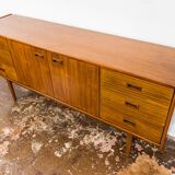 Vintage Walnut Sideboard By Bfm, 1960s, Poland