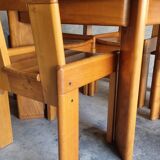 Silvio Coppola table and 6 chairs set