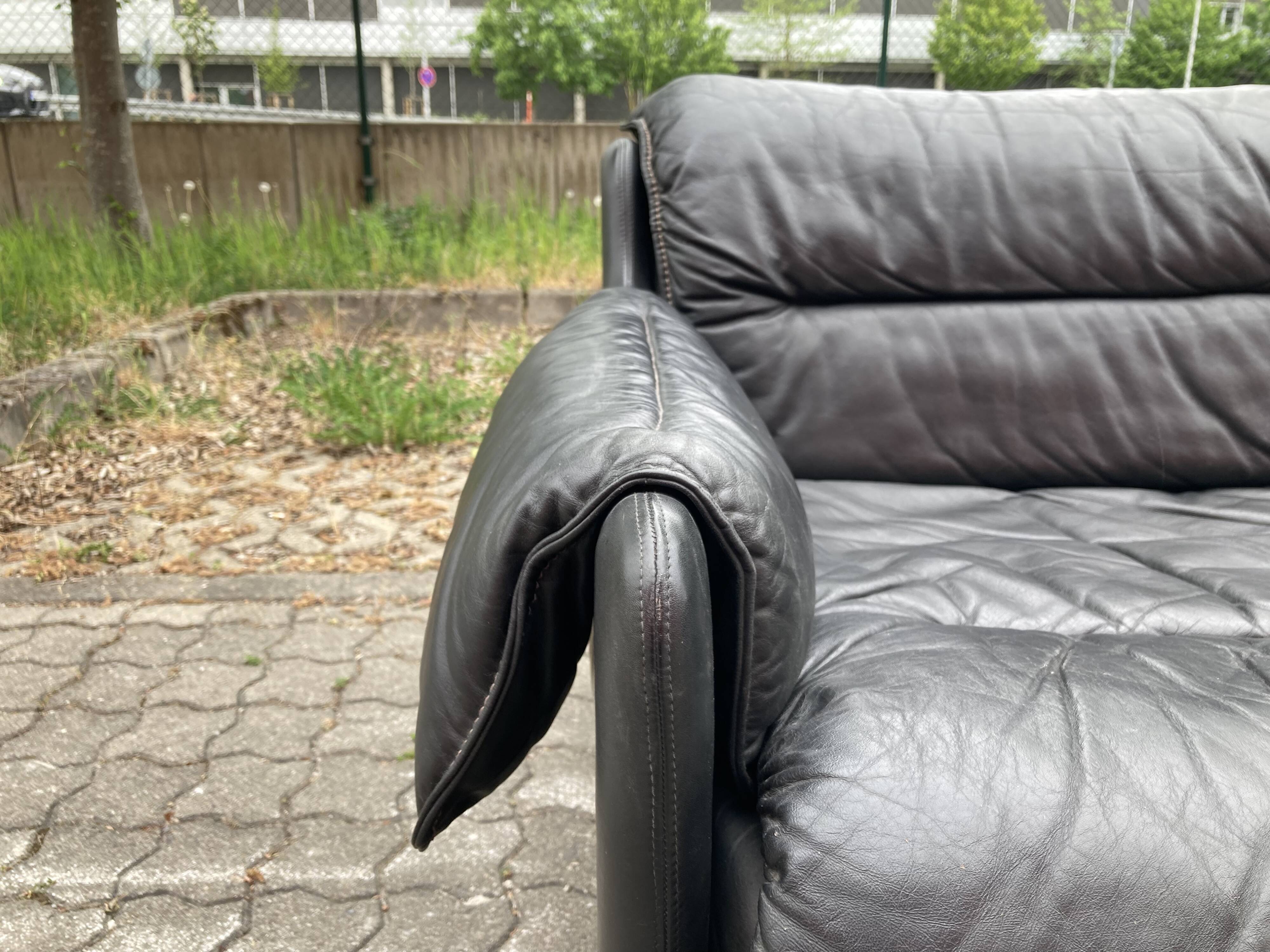 Dreipunkt International Modular Leather Sofa
