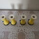 set of 4 tall chick shells Goebel Germany