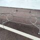 Garden furniture in old iron 6 places