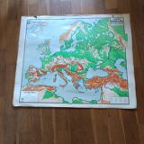old school map 1950 Paul Vidal Labache n°12