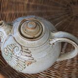 Vintage Alain Fievet stoneware teapot from the 70s