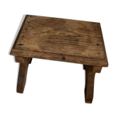Tabouret en bois ancien