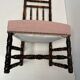 Children's chair Napoleon III wood turned vintage