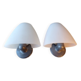 Pair of Sally wall lights by Marcello Ziliani for Flos