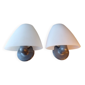Pair of Sally wall lights by Marcello Ziliani for Flos