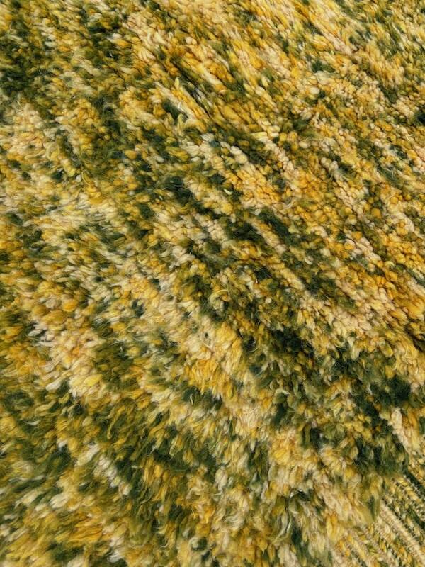 Pistachio - Modern Moroccan rug in wool 200×310 cm