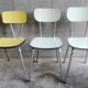 Lot de 9 chaises vintage en formica