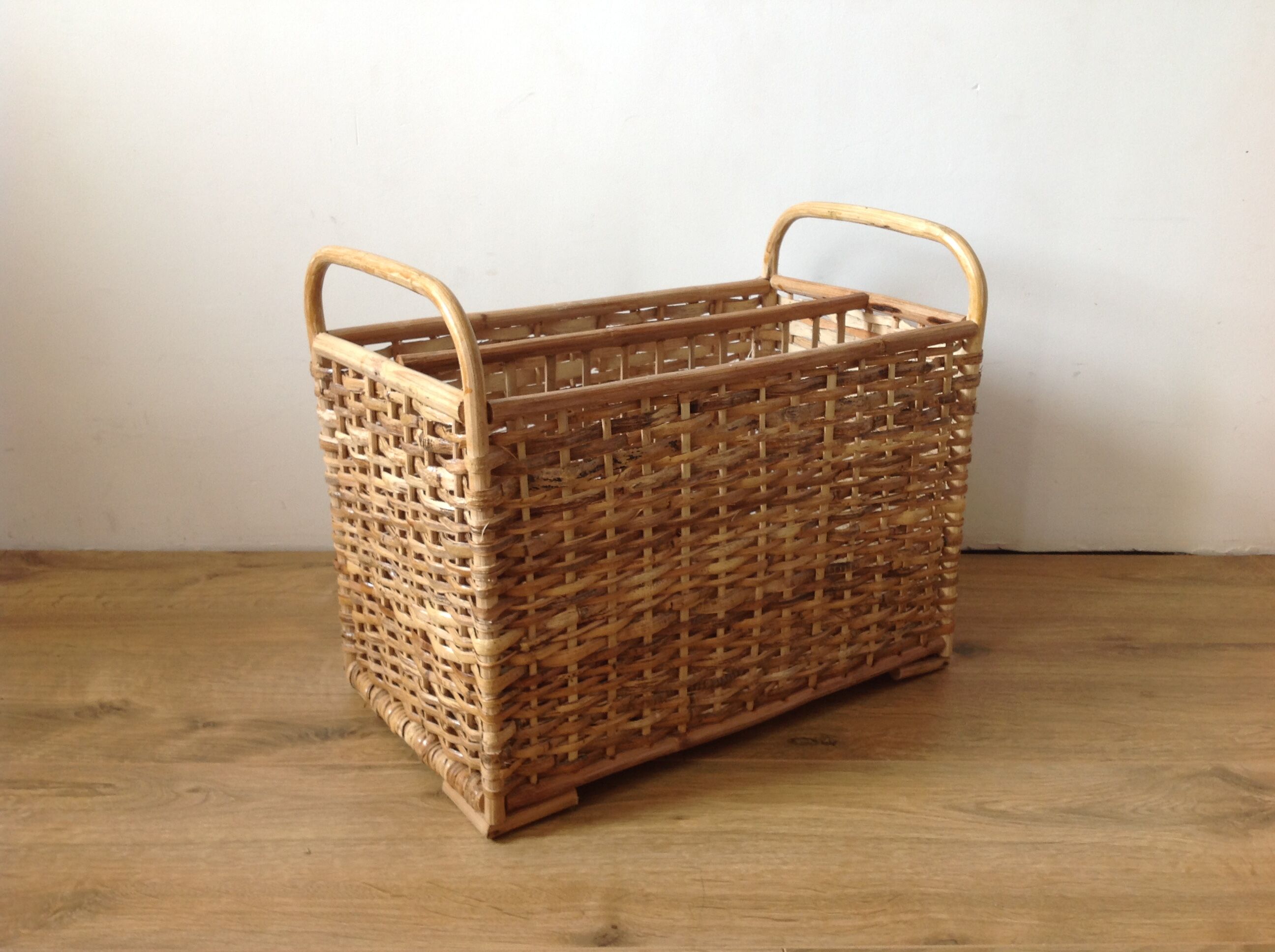 Rattan magazine door