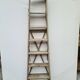 Wooden painter's stepladder