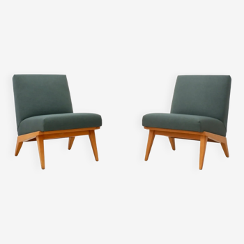 2 lounge chairs by Jens Risom for Knoll International