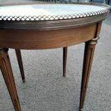 Table basse d'appoint ancienne genre bouillotte vintage xxeme