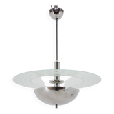 1930s Restored Art Deco Chandelier, Czechoslovakia