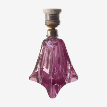 Crystal lamp from Val Saint-Lambert