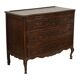 Commode en chêne massif antique France 19e siècle