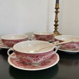 12 soup bowls and saucer service Villeroy&Boch Saar
