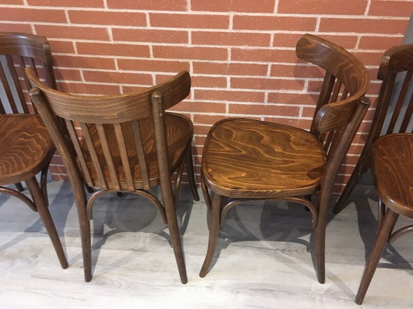 Suite of 4 bistro chairs