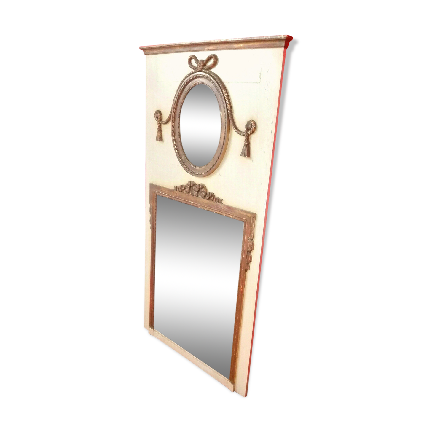 Louis XVI style trumeau late 19th century 110x160cm