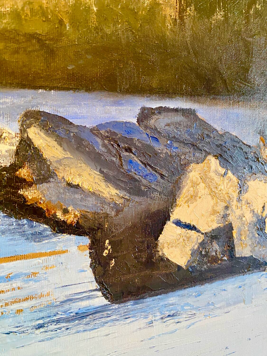 Peinture à l'huile originale – Pont du Diable, Kirkby Lonsdale (2000) – Booth