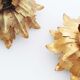 Set of three gilt Italian Florentine wall lights by Banci Firenze