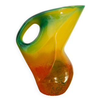 Vintage multicolored pitcher