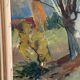 Original Swedish Oil on Panel – “Tree” by Bo Alnerud – Dated 1947 – Vintage