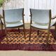 Pair of English teak armchairs from the 1970s.