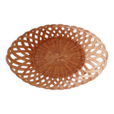 Oval wicker bread basket