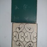 Set of 3 undersides of steel plates Bouillet-Bourdelle