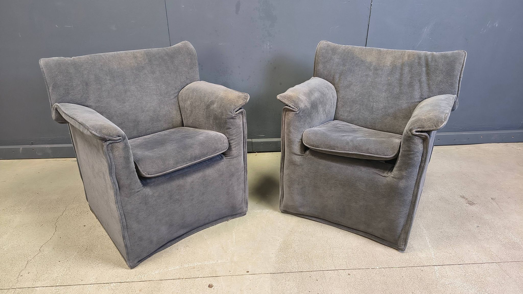 Lauriana armchairs by Afra and Tobia Scarpa for B&B Italia, 1970s