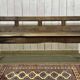 Banc rustique en châtaignier fin XIXème