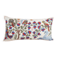 Vintage embroidered cushion cover 46x86 cm