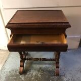 Mahogany worker table early twentieth