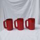 3 large mugs (tankards) from Vallauris, 1970s
