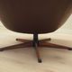 Leather swivel chair, Danish design, 1960s, designer: H.W. Klein, manufactu