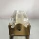 Scandinavian Midcentury wall light in Crystal and Brass