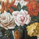 G. Carlier. Still life signed with flowers in a beautiful frame.