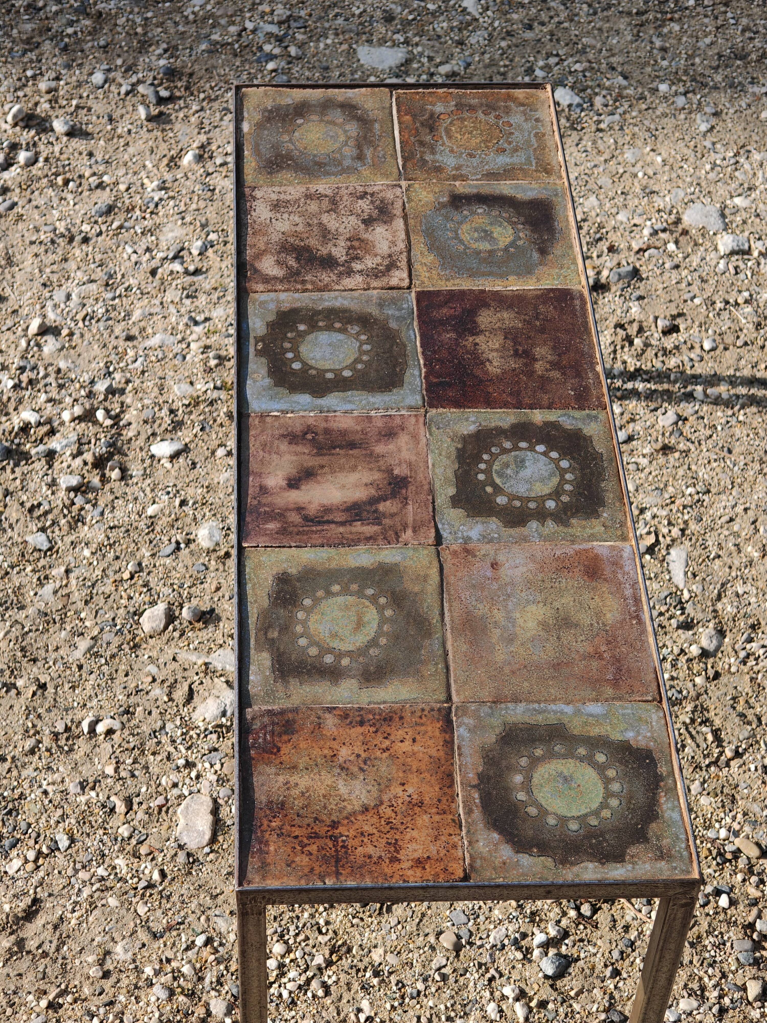 Vintage ceramic coffee table