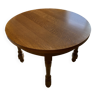 Table ronde bois, 4 personnes, idéal cuisine/salle à manger
