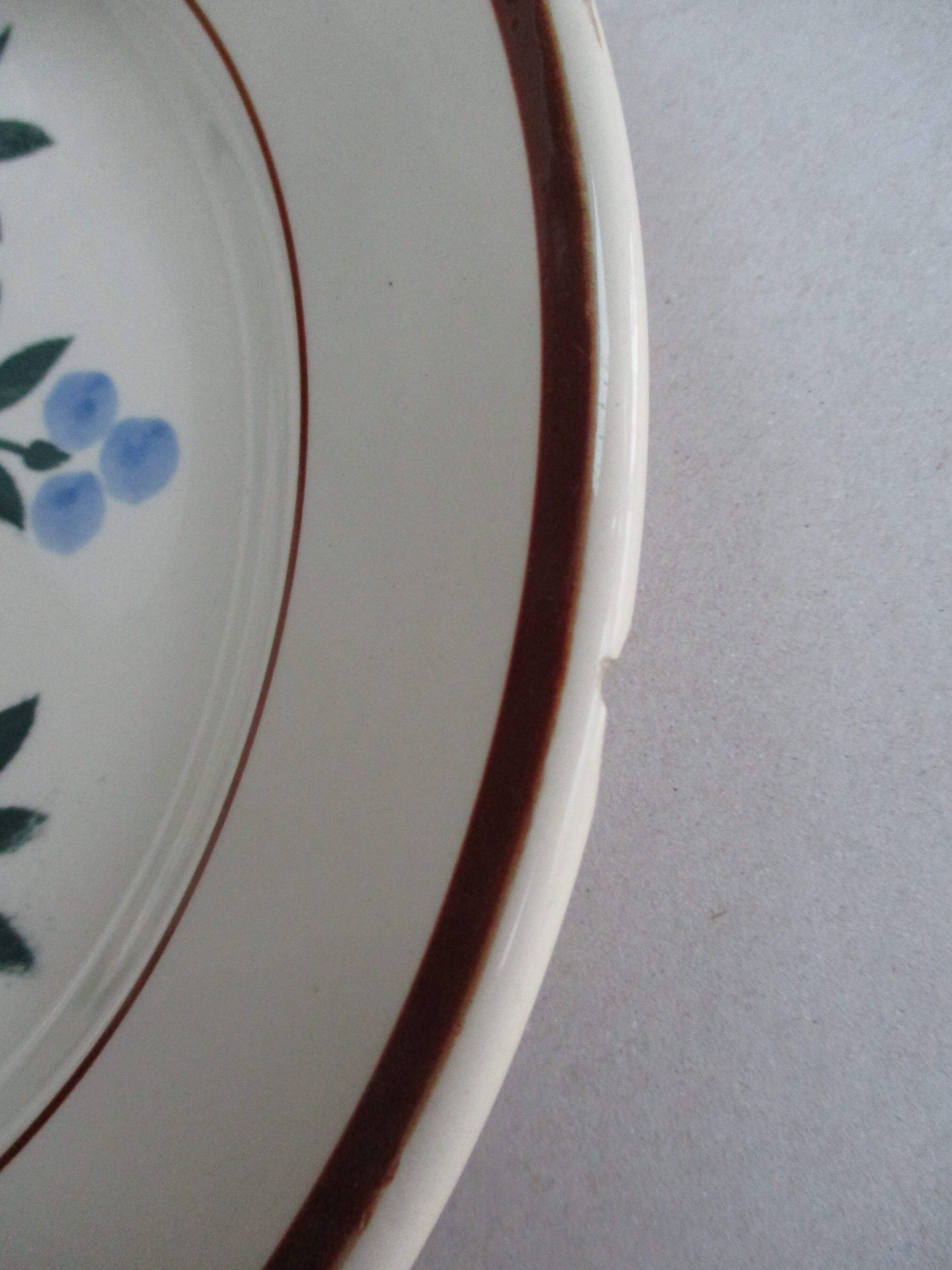 Plate H B C "Silver Coast"